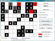 WareSoft Sudoku screenshot